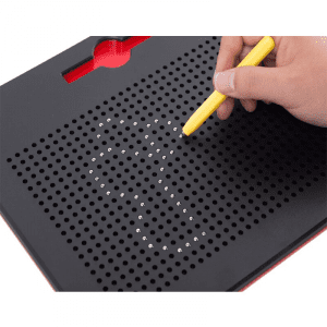 Unlock the imagination of your children with our exciting new Magnetic Bead Drawing Board! Perfect for teaching kids about science & art, now available in Pakistan-five
