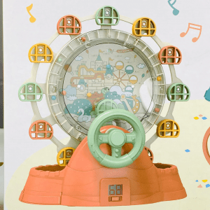 Take your child's outdoor play to the next level with the Ferris Wheel Ball Catching Machine! This fun, interactive toy is a perfect way to get your kids running, laughing, and having fun in the sunlight-three