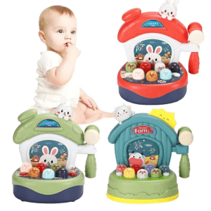 Keep your kids entertained with this fun hamster toy sound and light beating game. With easy gameplay and exciting features, it's sure to become a favorite in no time-four