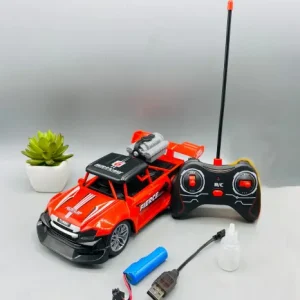 Looking for a fun and exciting toy for your kids? Check out this remote control spray type car in 1:18 scale! Perfect for hours of entertainment-one.