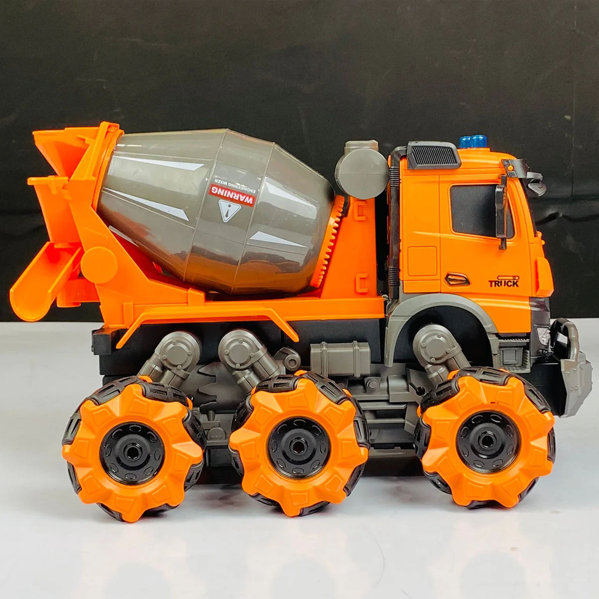 RC 1:14 Scale Construction Mixer Truck-4