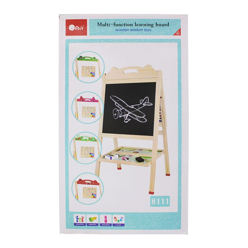 Wooden Multi-function Learning Board (Adjustable)-1