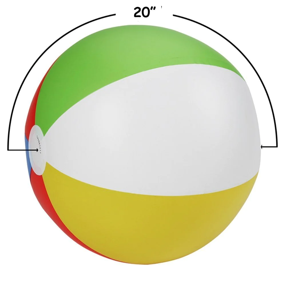 Intex Recreation 24 Glossy Panel Beach Ball Inflatable Toys - 59030  Inflatable Toys