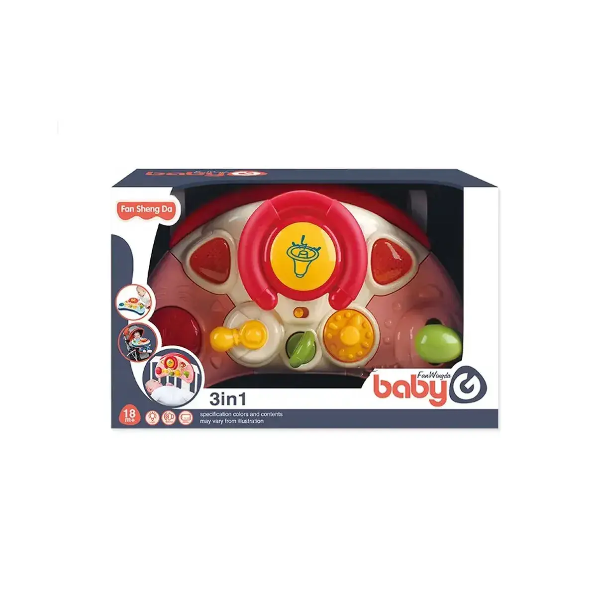 3 in 1 Baby Steering Wheel-3