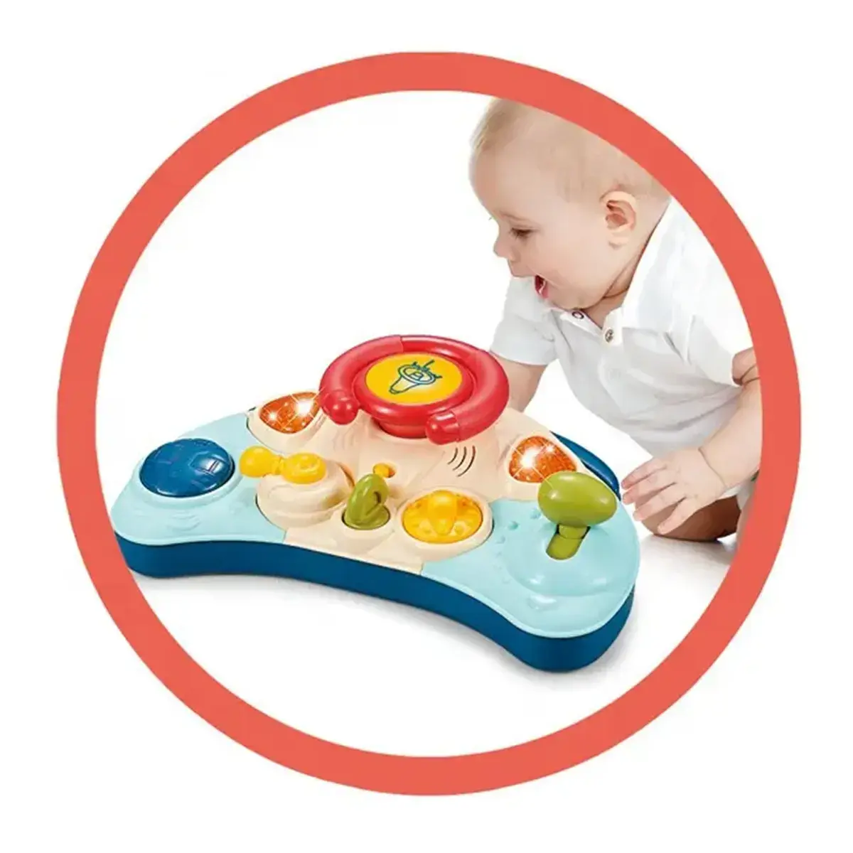 3 in 1 Baby Steering Wheel-4