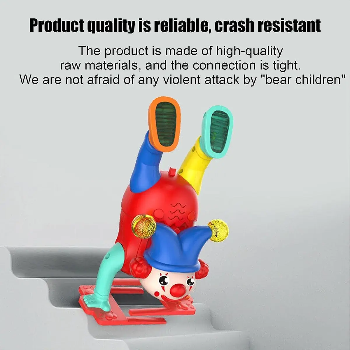 Electric Walking Clown With Lights-2