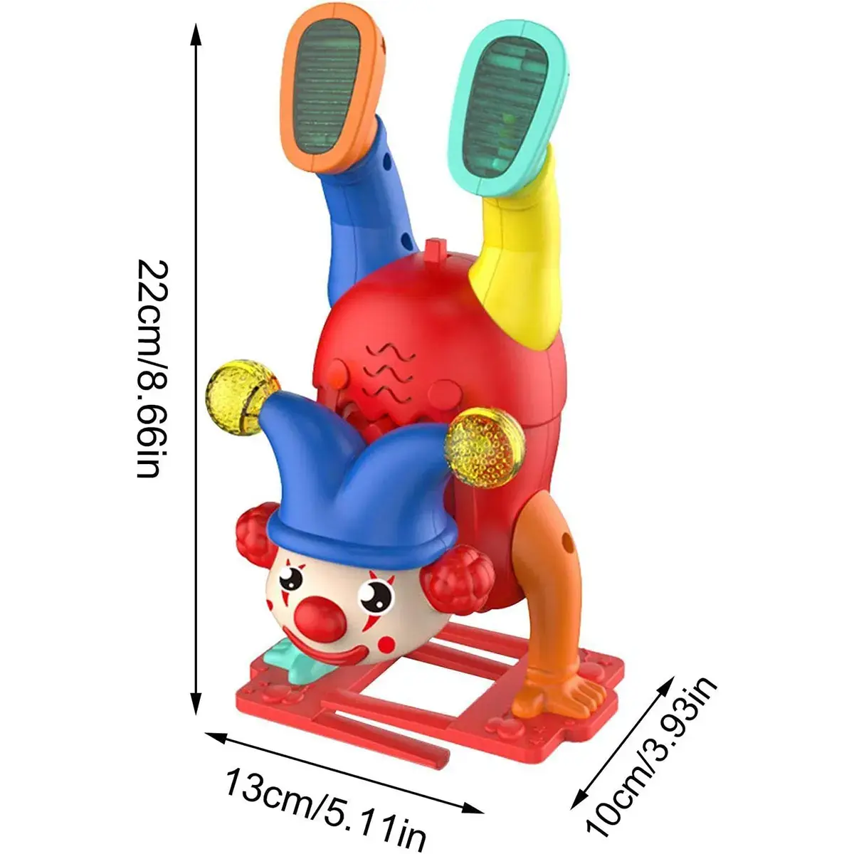 Electric Walking Clown With Lights-6