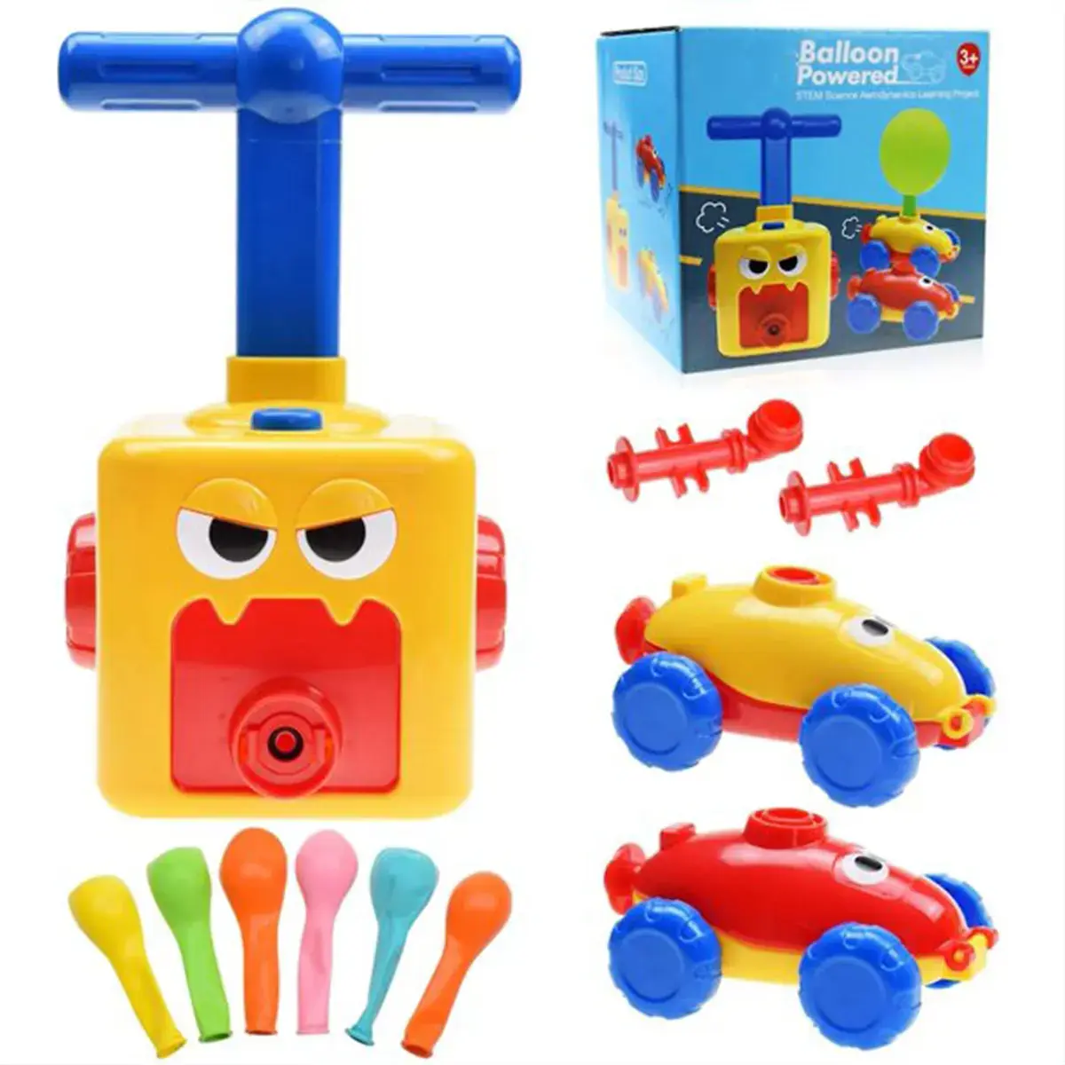 Power Balloon Car Toy-4