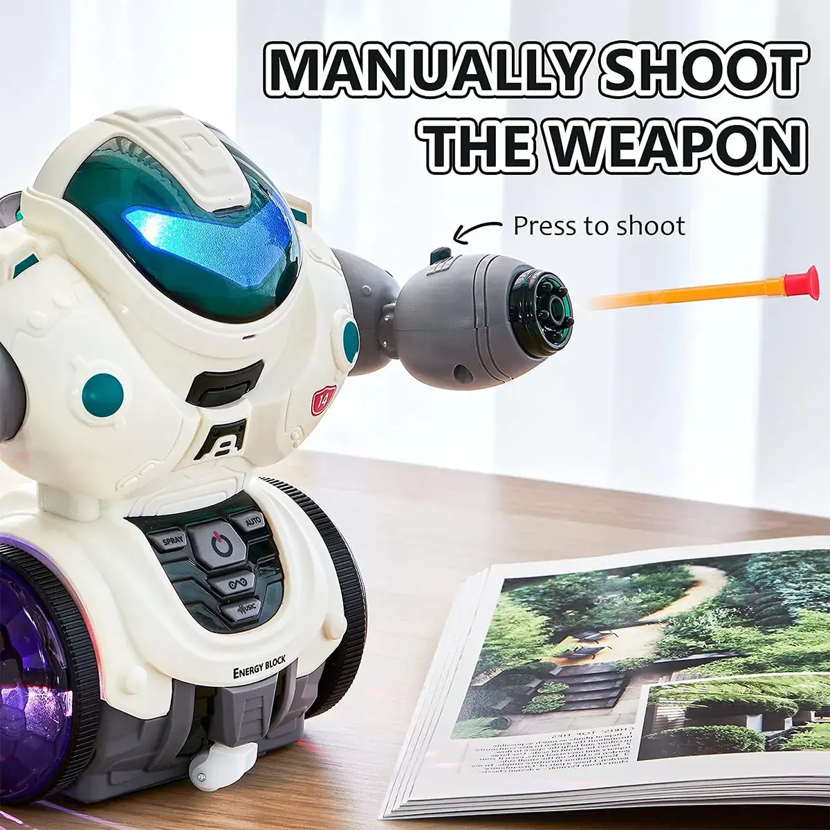 Electric Walking Dancing Robot-4