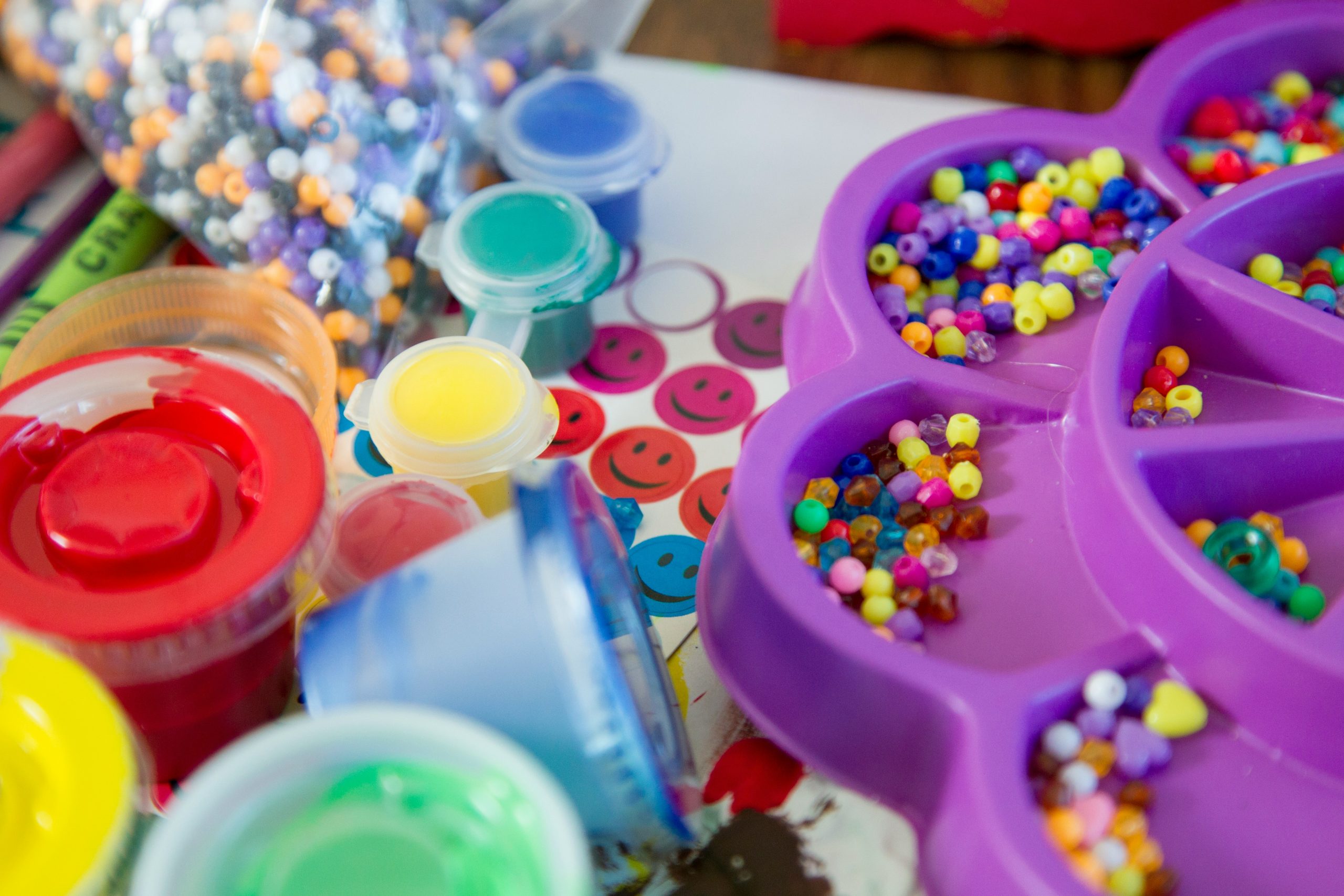 Colorful toys play a crucial role in sensory play